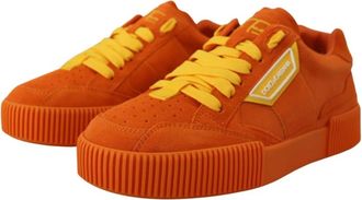 Dolce & Gabbana Dames, Schoenen, Oranje, Maat: 36 EU Su&egrave;de