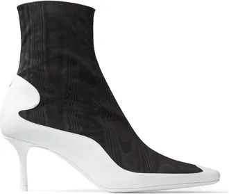 Jimmy Choo London x Marine Serre Moire Ankle Boots, Brand Size 35 ( US Size 5 )