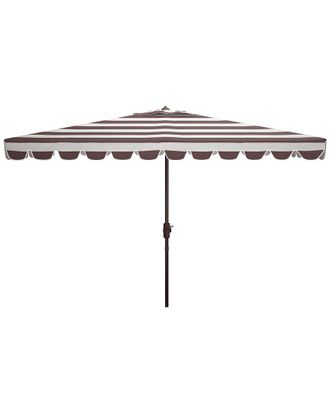 Safavieh Vienna 6.5 X 10 Ft Rect Crank Umbrella