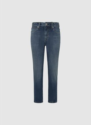 Pepe Jeans London Tapered jeans, hoge taille