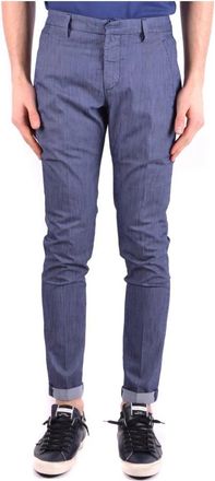 Dondup Slim Fit Broeken - Heren - Slim Fit Broeken - Blauw - W30 - Broeken