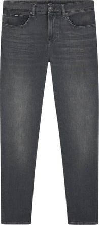 HUGO BOSS Maine Regular-Fit Jeans In Grey Stretch Denim, Size 38W-32L