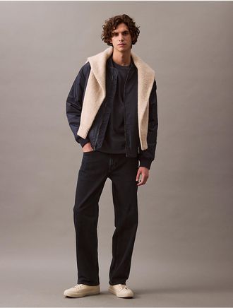 Calvin Klein Mens 90s Straight Fit Jeans - Blue - 36W x 32L