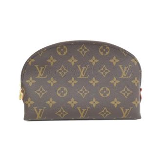 Louis Vuitton Brown Coated Canvas Pochette Pouch (Pre-Owned)