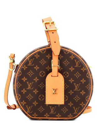 Louis Vuitton Petite Boite Chapeau Bag Monogram Canvas crossbody bag - Marrone
