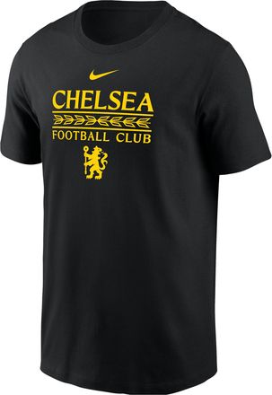 Nike Chelsea FC Nike Mens Soccer T-Shirt in Black | M11332P083CHFC-BLK