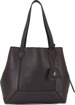 Jimmy Choo London Borsa tote Diamond media - Marrone