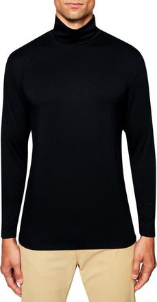 ConStruct Mock Neck Long Sleeve Shirt in Black at Nordstrom, Size Xx-Large
