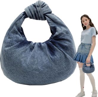 Generic Hand Bag | Cloud Dumpling Wallet,Clutch Purses | for Cosmetics Evening Vacation Party Travel Beach Business Trips Girl