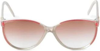 Balenciaga Pre-owned Plastic sunglasses - Dames - Vintage Accessoires - Rood - ONE Size - Vintage