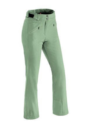 Maier Sports Skihose MAIER SPORTS Allissia slim 2.1, Damen, Gr. 48, Normalgr&ouml;ssen, seegr&uuml;n, 100% Polyester, Hosen Skihose, Damen Schneehose, wind- und wasserdicht,