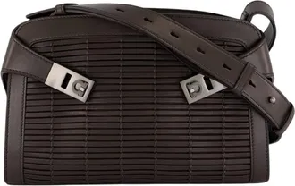 Ferragamo Hug Crossbody Bag - male - Ferragamo - Cross Body Bags - Black - ONE SIZE - Bags