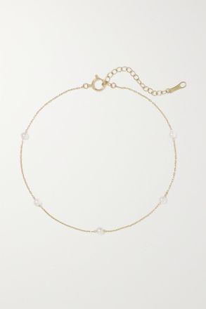 Mizuki Cavigliera In Oro 14 Carati Con Perle