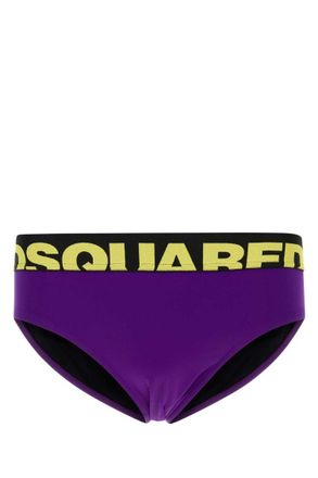 Dsquared2 Purple Stretch Swimming Brief