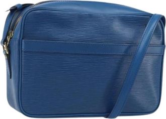 Louis Vuitton Pre-owned Cross Body Bags, female, Blue, Size: ONE SIZE Pre-owned Epi Leather Shoulder Bag