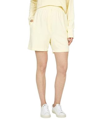 Sundry Boyfriend Shorts Womens Super Soft Fleece Elastic Waist JDM837