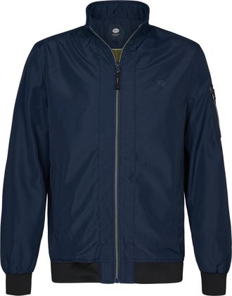Petrol Industries Heren Bomber Jas Tallahassee - Blauw
