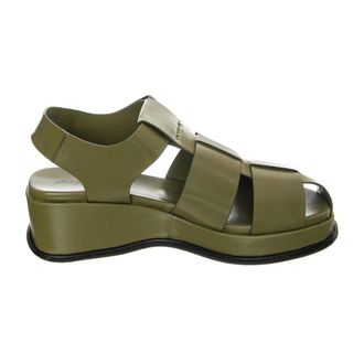 Jeffrey Campbell Dames, Schoenen, Groen, Maat: 36 EU Leer