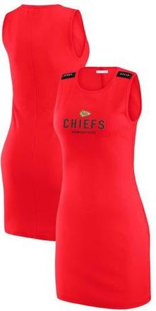 WEAR by Erin Andrews Womens WEAR by Erin Andrews x Gracie Hunt Red Kansas City Chiefs Ribbed Tank Dress at Nordstrom, Size X-Small