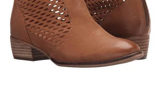 Seychelles Womens Bearing Leather Bootie In Tan