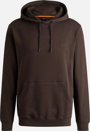 HUGO BOSS Mens Boss WeTalk Overhead Hood - Brown - Size: 42