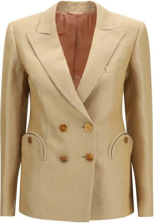 Blaz&eacute; Milano Linen Womens Blazer