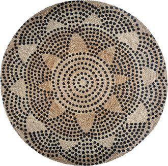 Atmosphera Atmosphera - Alfombra living De Yute D. 120 Cm Cr&eacute;ateur DInt&eacute;rieur