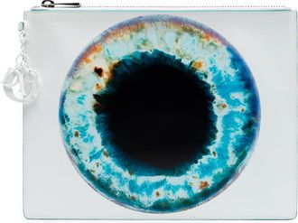 Dior Pre-owned Dior Marc Quinn Eyeball Print Leather Clutch Ladies IPC1ZG83ICS8GWKL