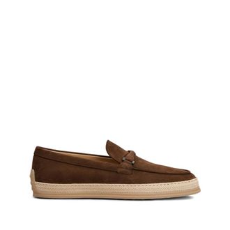 Tod's Tods, Loafers, male, Brown, Size: 10 1/2 US Loafers in Nubuck