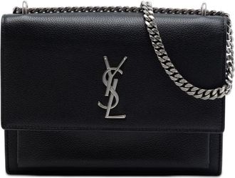 Saint Laurent Pre-owned Saint Laurent Medium Grained Calfskin Monogram Sunset Crossbody Ladies 9GXTK8QWGTR4SM9N