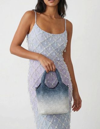 Oceanus Womens Oceanus Aura Fade Bag in Blue - Silver - Size: ONE size