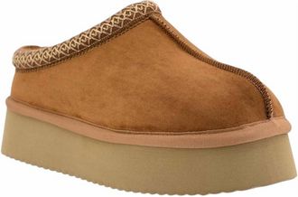 Corkys Footwear Womens Pillow Talk Shoes In Brown Faux Suede