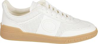 Valentino Garavani Upvillage Low-Top Sneaker - Heren - Sneakers - Wit - 44 EU - Leer - Schoenen
