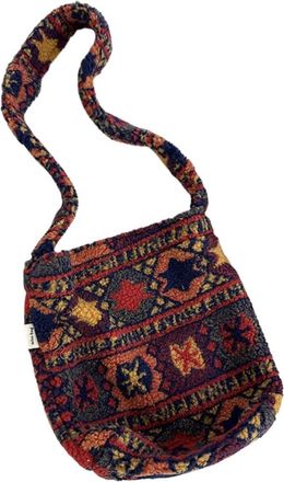 Generic Autumn and winter shoulder bag womens plush casual large-capacity crossbody bag(12,27 * 30cm)