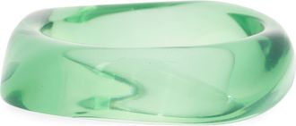 Nordstrom Rack Resin Bangle Bracelet in Mint at Nordstrom Rack