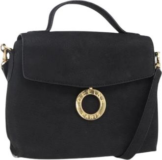 Celine Pre-owned Handbags, female, Black, Size: ONE SIZE Pre-owned Vintage Handbag