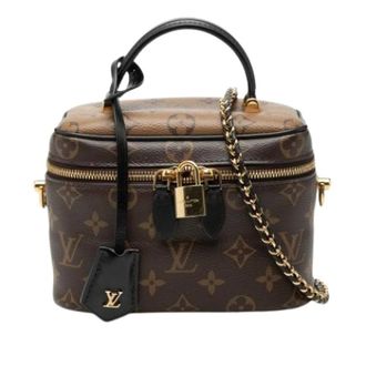 Louis Vuitton Pre-owned Vanity PM Satchel - Dames - Pre-owned - Bruin - Maat: ONE Size Leer