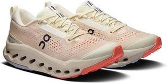 On Cloudsurfer Trail 2 Trail Running Shoe in Ivory/Salmon at Nordstrom, Size 10.5