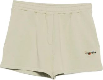 Off-white Shorts sportivi - Verde