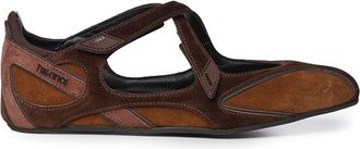 The Attico Floor01 Ballerina Flat Brown Shades
