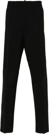 Dsquared2 Slim-fit Broeken - Heren - Slim Fit Broeken - Zwart - M - Wol - Broeken