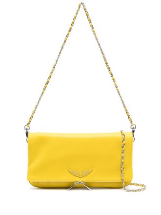 Zadig&Voltaire Rock leren crossbodytas - Geel