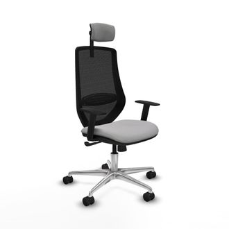 Piqueras y Crespo Piqueras-y-crespo Mardos Silla De Oficina Gris Claro Ergon&oacute;mica