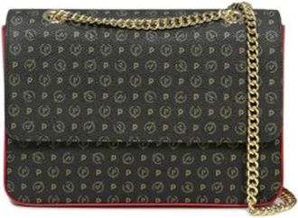 Pollini Zwarte Shoppers Te 8405Pp 02Q1100B - Dames - Schoudertassen - Zwart - ONE Size - Tassen