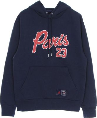 Nike Jordan Statement Fleece Hoodie - Heren - Sportshirts - Blauw - M - Katoen - Fitness