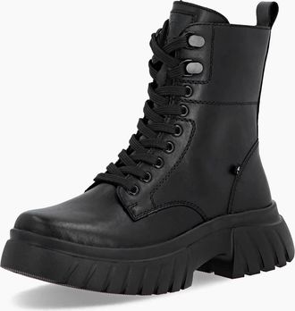 Rieker Womens Rieker Ladies Boots W1870-02 - Black - Size: 7