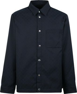 Casablanca Camicia trapuntata - - Shirts - Uomo - Blu - XL