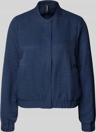 Vero Moda Regular Fit Blouson mit Baseball-Kragen Modell MELANEY in Dunkelblau, Gr&ouml;&szlig;e XL