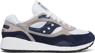 Saucony Shadow 6000 Mens 90S High Millage Runnng Trainr Trainers (White Navy, UK 10.5)