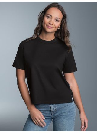Trigema T-Shirt TRIGEMA TRIGEMA T-Shirt aus Baumwolle, Damen, Gr. XXL, schwarz, 100% Baumwolle, Basic, Shirts T-Shirt